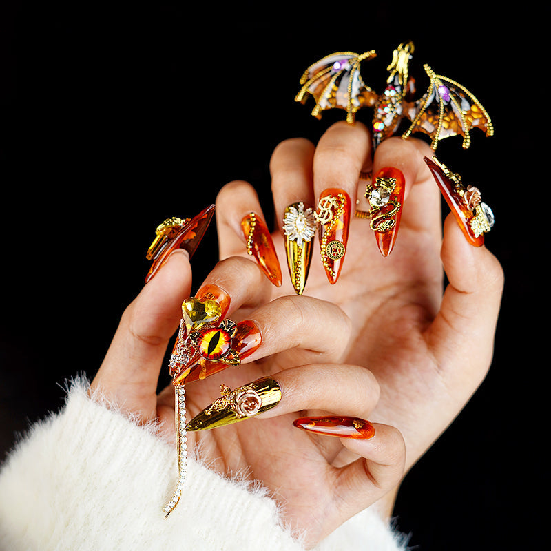 Auburn-scaled Dragon