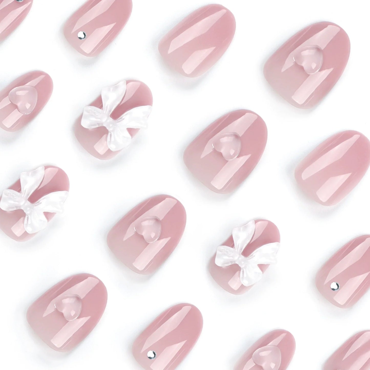 Pink Bow Tips