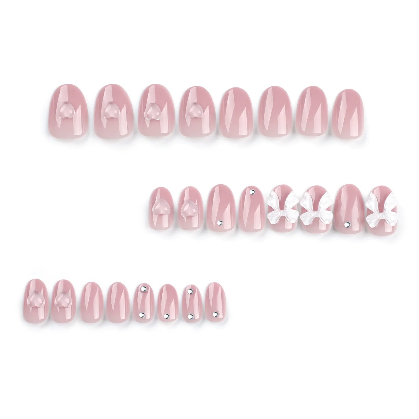 Pink Bow Tips